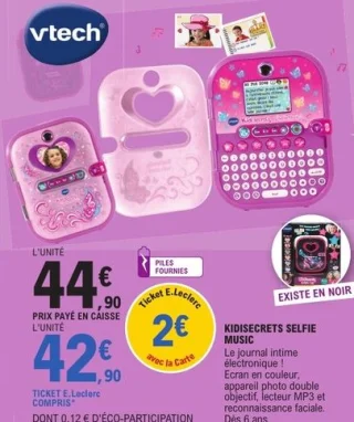 KidiSecrets Selfie Music Vtech