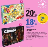 Jeu de société La Bonne Paye ou Cluedo