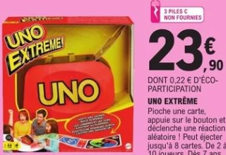 Jeu Uno Extrême