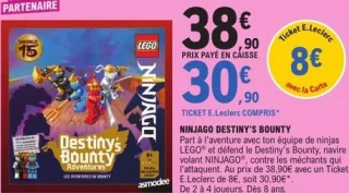 Jeu de société Lego Ninjago Destiny's Bounty