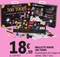 Mallette Magie 300 Tours