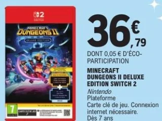Jeu vidéo Minecraft Dungeons II Deluxe Edition Nintendo Switch 2