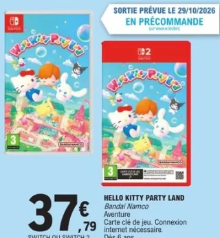HELLO KITTY PARTY LAND SWITCH OU SWITCH 2