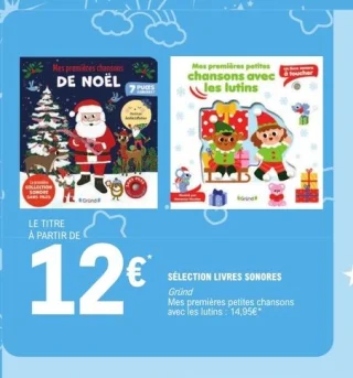 Sélection livres sonores Gründ