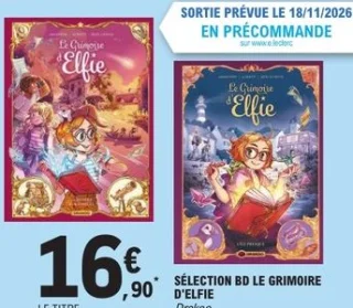 Sélection BD Le Grimoire d'Elfie Drakoo