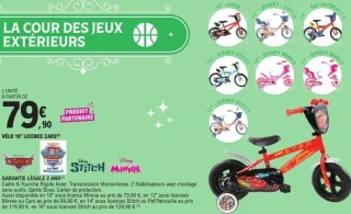 Vélo 10" licence Cars