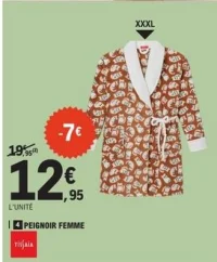 Peignoir femme Tissaia
