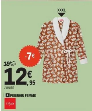 Peignoir femme Tissaia