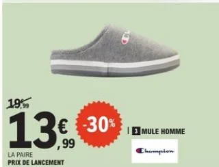 Mule homme Champion