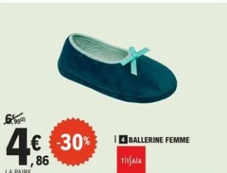 Ballerine femme Tissaia