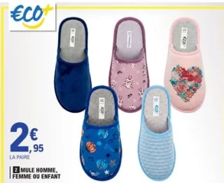 Mule homme, femme ou enfant Eco+