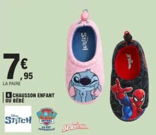 Chausson enfant ou bébé
