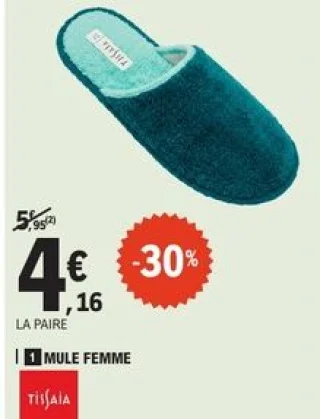 Mule femme Tissaia