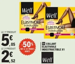 Collant Elastivoile Indestructible x1 Well