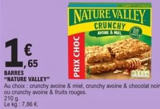 Barres Nature Valley