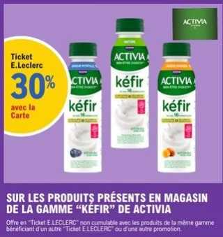 Gamme "Kéfir" Activia