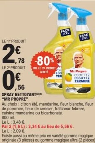 Spray nettoyant "MR PROPRE"