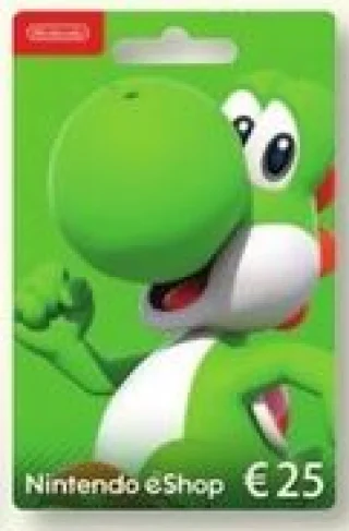 Carte Nintendo eShop 25€