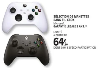 SÉLECTION DE MANETTES SANS FIL XBOX Microsoft