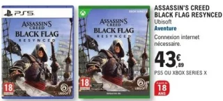 Assassin's Creed Black Flag Resynced (PS5 ou Xbox Series X)