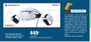 PlayStation VR2 PS5 Casque de réalité virtuelle
