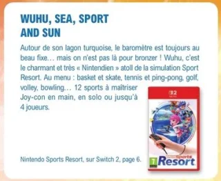 Nintendo Sports Resort