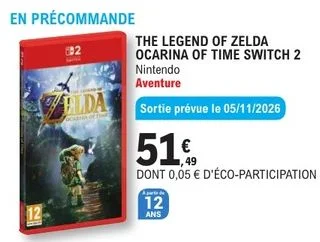 The Legend of Zelda Ocarina of Time Switch 2