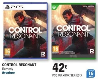 Control Resonant PS5 ou Xbox Series X