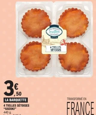 4 tielles sétoises Gozoki