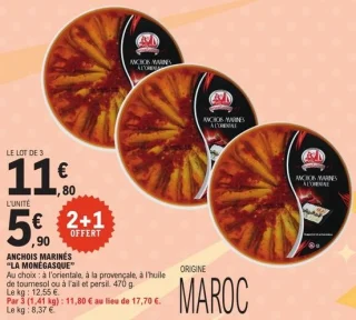 Anchois marinés La Monégasque