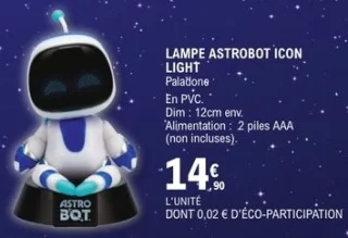 LAMPE ASTROBOT ICON LIGHT Paladone