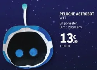 PELUCHE ASTROBOT WTT