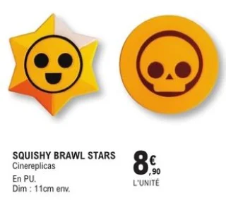 Squishy Brawl Stars Cinereplicas
