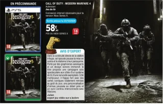 Jeu vidéo Call of Duty: Modern Warfare II - PS5 ou Xbox Series X