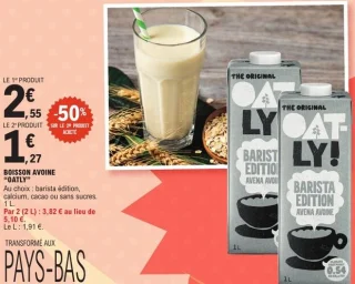Boisson avoine Oatly