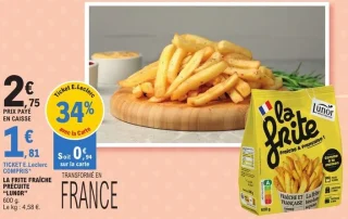 La frite fraîche précuite "Lunor"