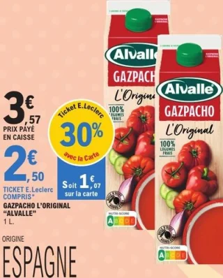 Gazpacho L'Original "Alvalle"