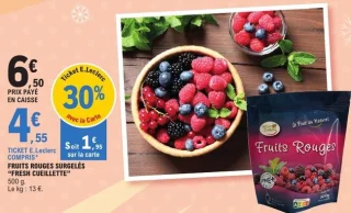 Fruits rouges surgelés Fresh Cueillette