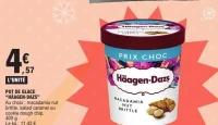 Pot de glace Häagen-Dazs