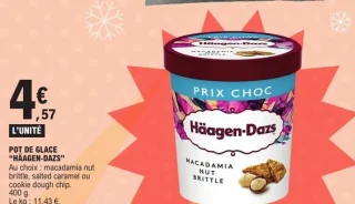 Pot de glace Häagen-Dazs