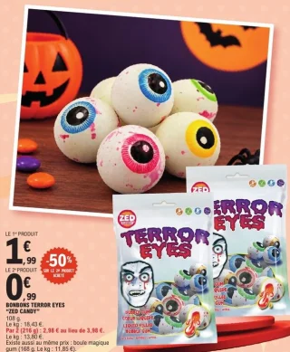 Bonbons Terror Eyes Zed Candy