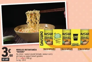 Nouilles instantanées "Daisuki"