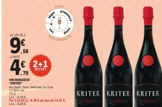 Vin mousseux Kriter