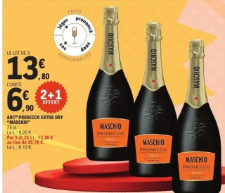 Prosecco Extra Dry AOP Maschio