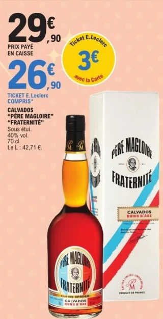 Calvados Père Magloire Fraternité 40% vol. 70 cl
