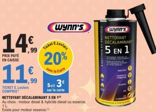 Nettoyant décalaminant 5 en 1 Wynn's