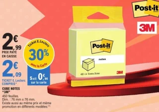 Cube notes 3M Post-it
