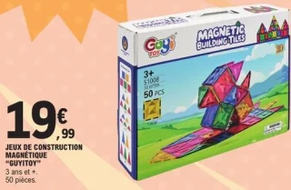 Jeux de construction magnétique Guyitoy