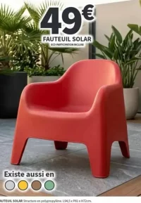 Fauteuil Solar