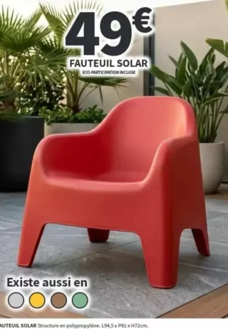 Fauteuil Solar